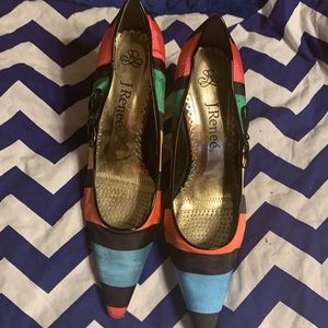 J.Renee woman’s multicolor heels